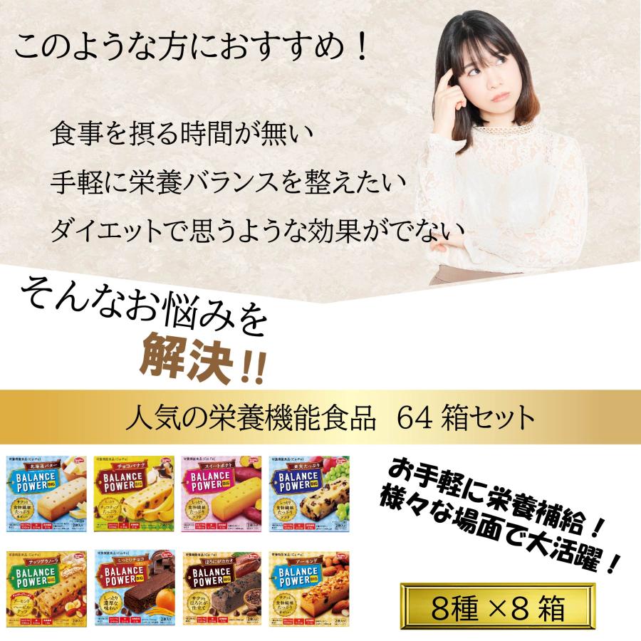 バランスパワー ビッグ 64箱(256本) 栄養補助食品 バー ハマダ