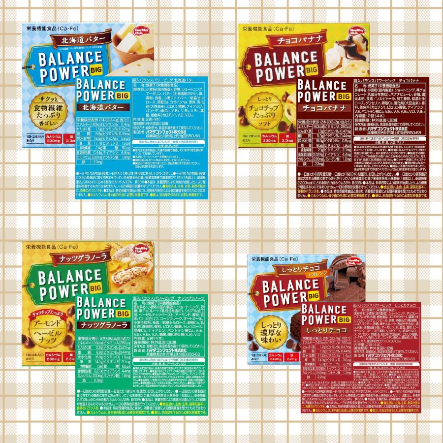 バランスパワー ビッグ 6箱(24本) 栄養補助食品 バー ハマダ