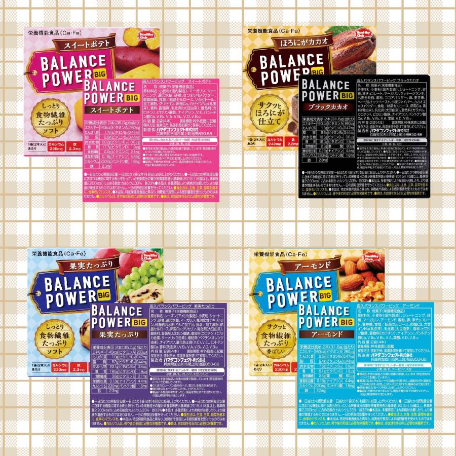 バランスパワー ビッグ 6箱(24本) 栄養補助食品 バー ハマダ
