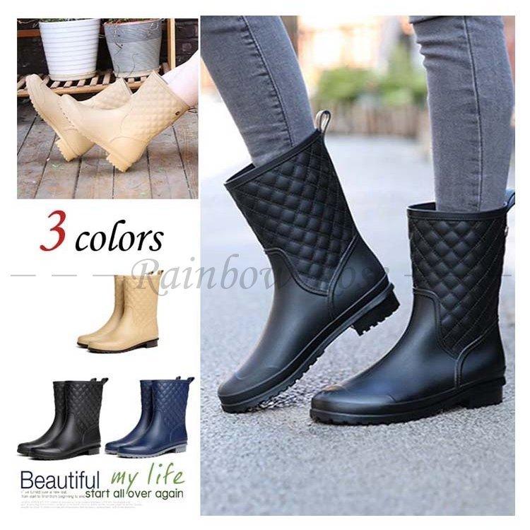 レインブーツ レディース おしゃれ レインブーツ ショート 大きいサイズ レインシューズ 雨靴 ガーデニングブーツ 長靴 Ffyuju34 フリーアース 通販 Yahoo ショッピング