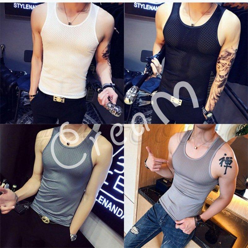 送料無料 新品 トップス メンズトップス タンクトップ メンズ 速乾 スリム 無地 人気新作 スポーツ メッシュ ノースリーブ 夏服 インナー 細身 トレーニング 薄手 かっこいい 男性用 Www Threeriversofs Com