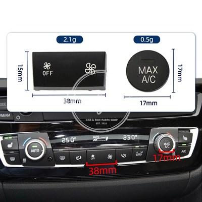 並行輸入品】BMW 3シリーズ F35 F30 エアコンファン風量ボタンカバー