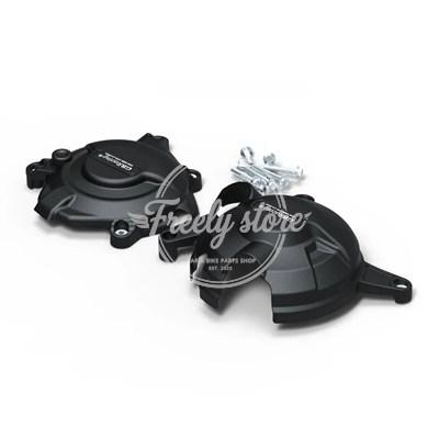 【並行輸入品】MT03 バイクエンジン保護カバーセット ヤマハ MT-03 MT 03 R3 2023-2024用