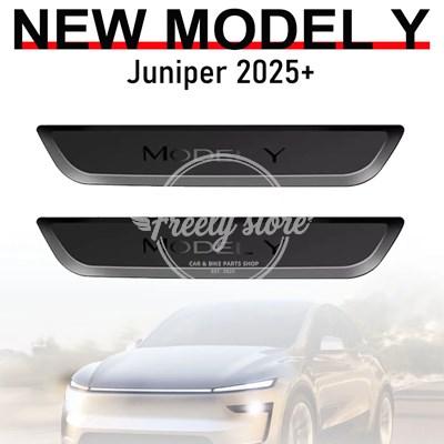 並行輸入品】2025 2026 テスラ モデルY ジュニパー リアウェルカム
