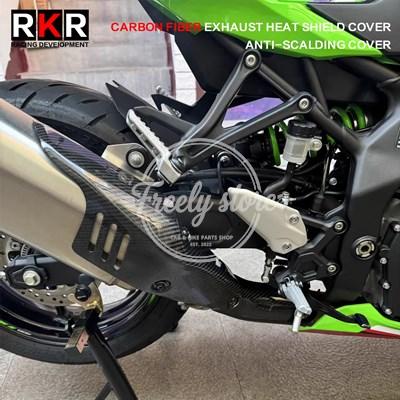 ヒートヘルス 並行輸入品】バイク マフラーカーボンヒートシールドカバー熱傷防止