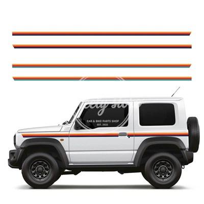 並行輸入品】車 ステッカースズキジムニー JB74W JB64W 車体ストライプ