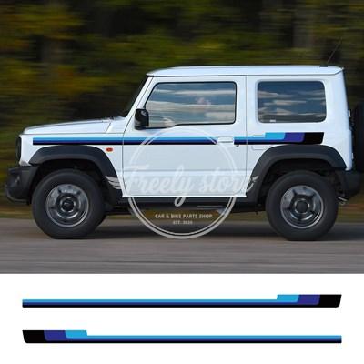 並行輸入品】2 個車 ドアサイドステッカースズキジムニー JB64W JB74W