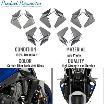 【並行輸入品】ヤマハ MT-09 MT09 MT 09 SP バイクアクセサリースポーツダウンフォース裸サイドスポイラーパネルウイングディフレクター 2021-2023 2022_12