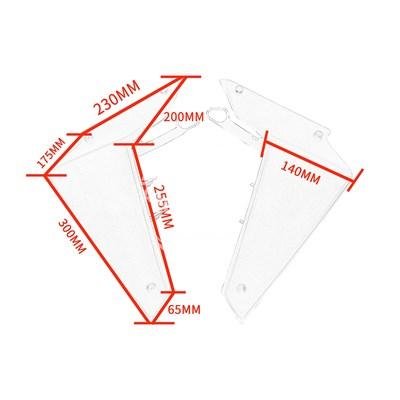 【並行輸入品】ヤマハ MT-09 MT09 MT 09 SP バイクアクセサリースポーツダウンフォース裸サイドスポイラーパネルウイングディフレクター 2021-2023 2022_15