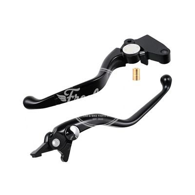 並行輸入品】バイクブラックブレーキクラッチレバー トライアンフ
