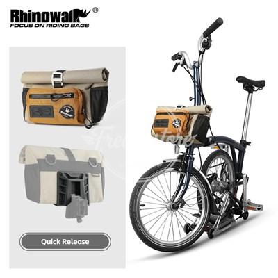 並行輸入品】Rhinowalk 自転車ハンドルバーバッグ 4L クイックリリース