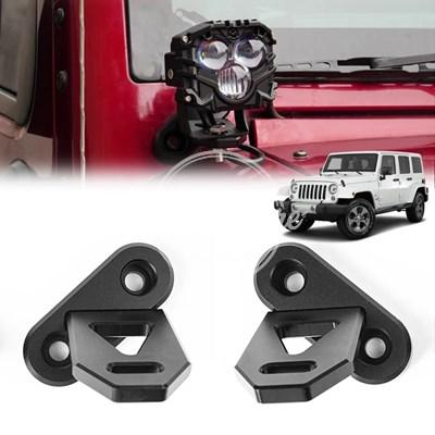 並行輸入品】ジープ ラングラーJK JKU Aピラーライトマウントキット