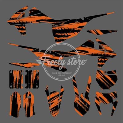 並行輸入品】NICECNCバイクグラフィック背景デカールステッカー KTM