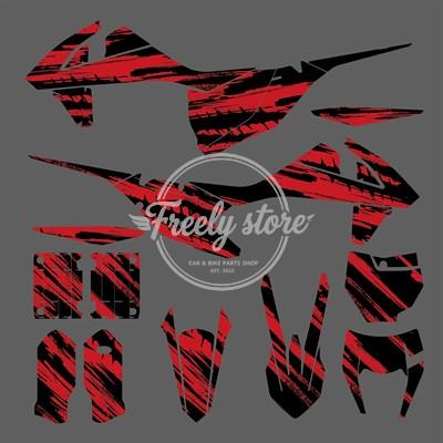 並行輸入品】NICECNCバイクグラフィック背景デカールステッカー KTM