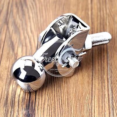 【並行輸入品】ステンレスフリーダムピボットチルトボールスイベルトレーラーヒッチカプラーハーレー/ バイク用