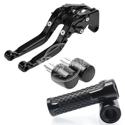 並行輸入品】バイク調整可能ブレーキクラッチレバーハンドルバー