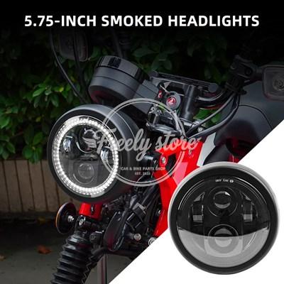 並行輸入品】5.75 インチ LED ラウンドヘッドライトホンダハンターカブ