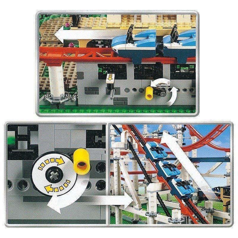 ブロック レゴ 互換 leg0 ジェットコースター クリエイター 玩具 知育 誕生日 クリスマス プレゼント ブロック 互換 leg0 玩具 誕生日 クリスマス プレゼント