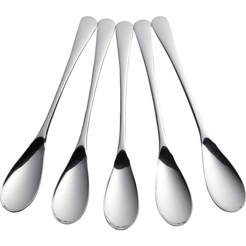 下村企販 スリムで食べやすい カレースプーン 18.5cm 5本セット 日本製