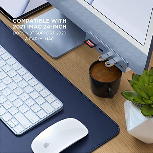 Satechi iMac24インチ用 USB-C クランプハブ (ブルー) (2021/2023 iMac対応) USB-C データポート 3x｜free-store78｜05