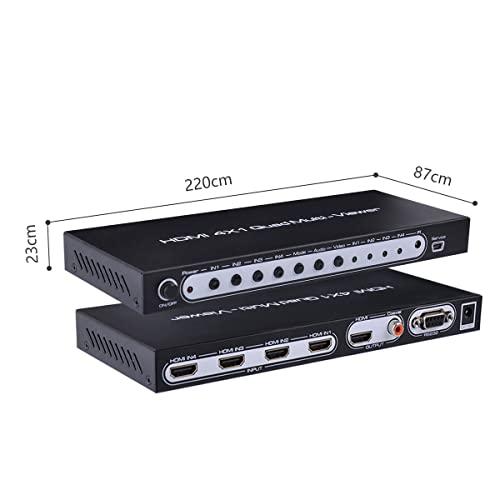 ES-Tune HDMI画面分割器 マルチビューワー 画面分割 企業・エンジニア用 音声出力チャンネル切替可能｜free-store78｜06