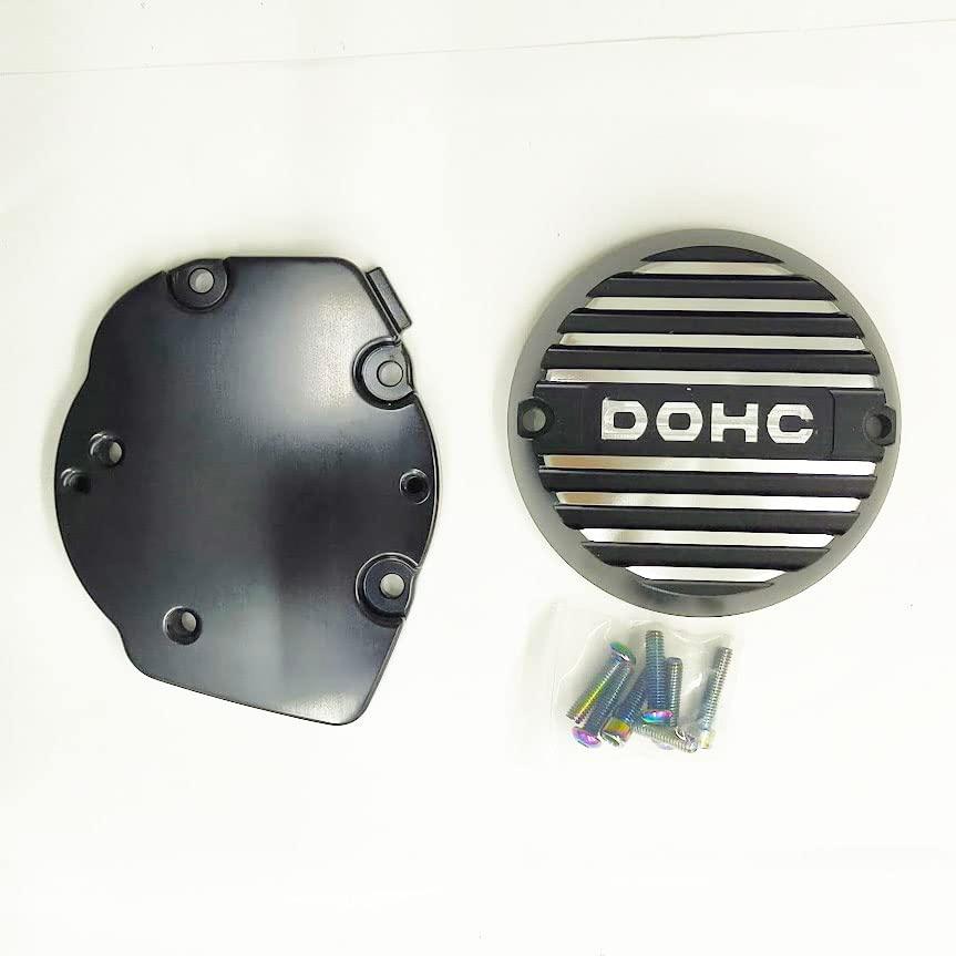 Z900RS ポイントカバー DOHC ブラック Z900RS パルサーカバー フィンタイプ ポイントカバー CNCアルミ削り
