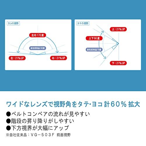 ミドリ安全  ビジョンベルテ 保護めがね VG-505F NV 通気孔なし 両面曇り止め UVカット めがね併用可 マスク併用可 グレー Fr｜free-store78｜02