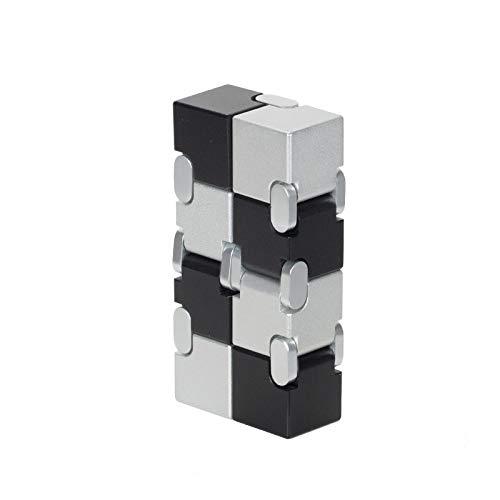 LilBit  Infinity Cube インフィニティキューブ 無限キューブ アルミニウム合金 (銀黒)｜free-store78｜03