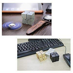 LilBit  Infinity Cube インフィニティキューブ 無限キューブ アルミニウム合金 (銀黒)｜free-store78｜05