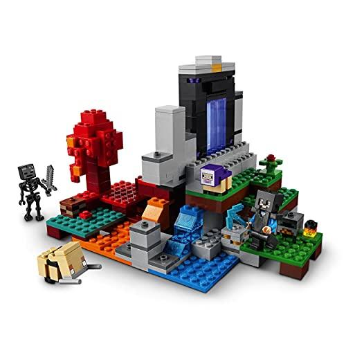 レゴ(LEGO) マインクラフト 荒廃したポータル クリスマスギフト クリスマス 21172 おもちゃ ブロック プレゼント テレビゲーム 男の｜free-store78｜05
