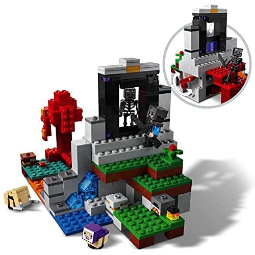 レゴ(LEGO) マインクラフト 荒廃したポータル クリスマスギフト クリスマス 21172 おもちゃ ブロック プレゼント テレビゲーム 男の｜free-store78｜06