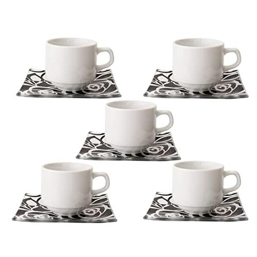 ドルチェデュオ コーヒーカップ セット (箱入り) 5客 ドルチェデュオ コーヒーカップ セット (箱入り) 5客