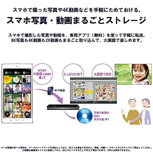 シャープ 2TB 2番組同時録画 4K ブルーレイレコーダー 4B-C20DW3