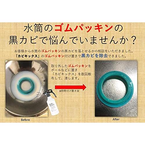 強力 カビ取り剤 カビキックス 液スプレー450g 業務用 お風呂 エアコン 壁紙 鉄壁｜free-store78｜05