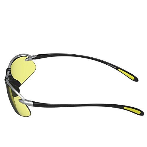 SWANS SA-517 日本製 夜間対応スポーツサングラス SWANS(スワンズ) スポーツ サングラス エアレスウェイブ マルチ