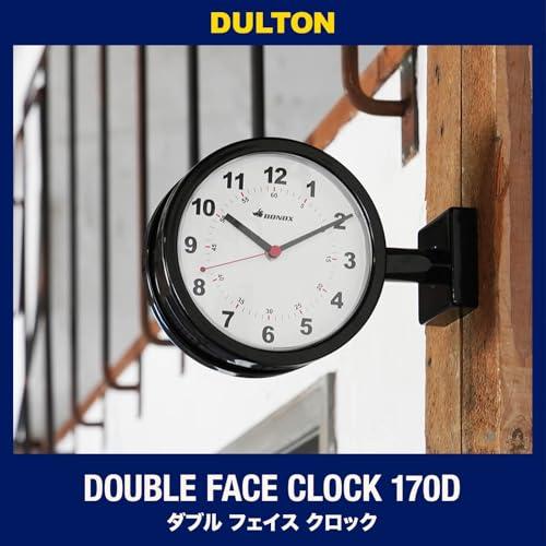 DULTON】DOUBLE FACE CLOCK 170D / BLACK | 正光堂時計店 ダルトン