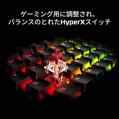 日本語配列  HyperX Alloy Origins RGB メカニカルゲーミングキーボード HyperXスイッチ ゲーマー向け メーカー2｜free-store78｜02