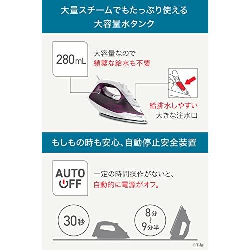 ティファール パワフルスチーム 最大75g/分 コード付き スチーム
