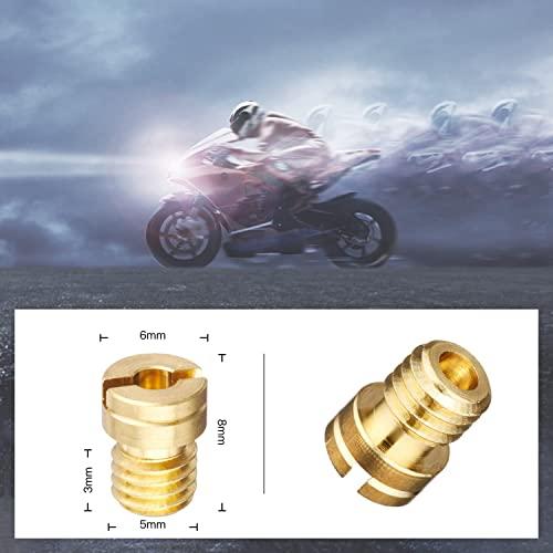 メインジェット 6個セット ケーヒン 丸大6x8#125-#150 NSR50 NSR250