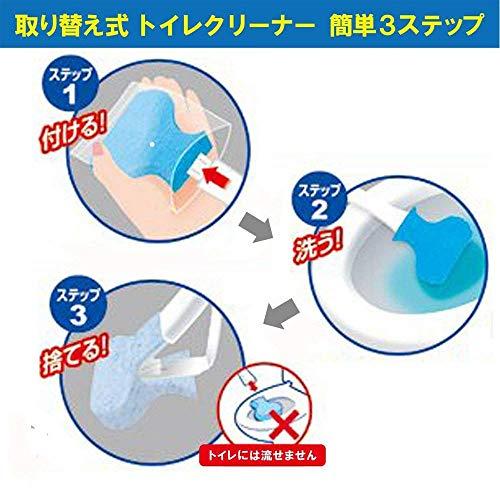 3M トイレ掃除 トイレブラシ 使い捨て スポンジ 洗剤付 取替18個 スコッチブライト｜free-store78｜08