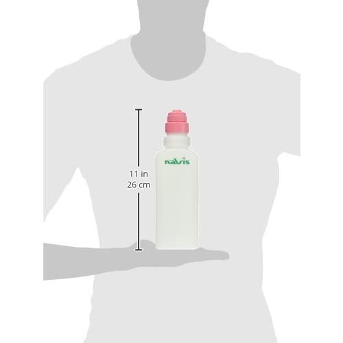 アズワン 洗髪 おしり 洗浄ボトル ジャバラタイプ ピンク 450ml 介護