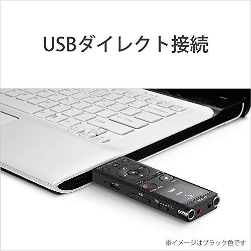 ソニー ICレコーダー 4GB 薄型・軽量/Sマイク・システム / 最大22時間連続使用 クリアボイス機能搭載 シルバー ICD-UX570F｜free-store78｜12