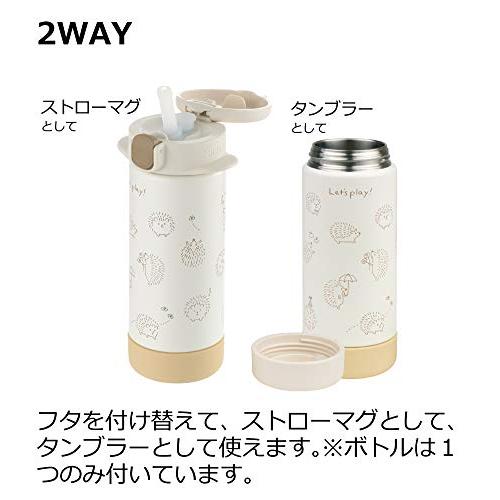 リッチェル 2WAY ステンレススリムマグ 160 ホワイト 160ml｜free-store78｜04