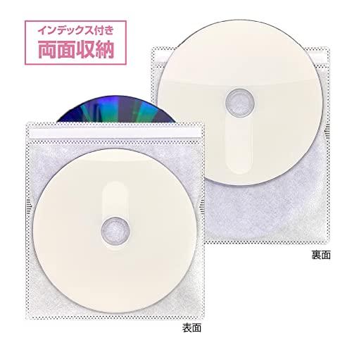 ナカバヤシ Digio2 Blu-ray DVD CD 対応 不織布ケース 両面収納 110枚