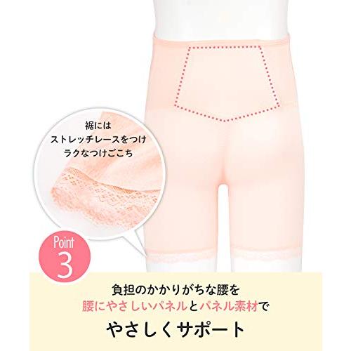 ワコールマタニティ  妊婦帯 パンツタイプ 産前   1枚で着用できる   ロング丈 MGP183 レディース PI M｜free-store78｜06