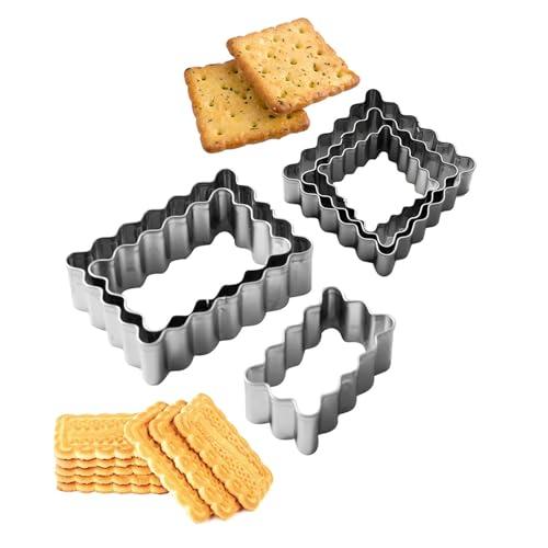 Doyime クッキー型 クッキーカッター (6個セット) クッキー 型抜き
