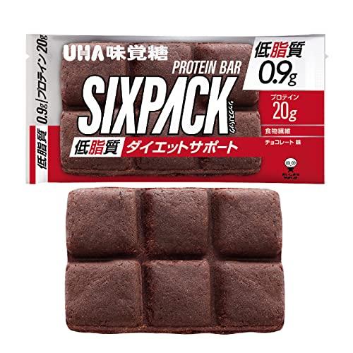 まとめ買い SIXPACKプロテインバー チョコレート味 10個 UHA味覚糖｜free-store78｜02