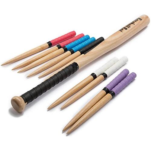 逆鱗 木製バット素材 光沢 しなるマイバチ テーパーロール仕様 ゴムの