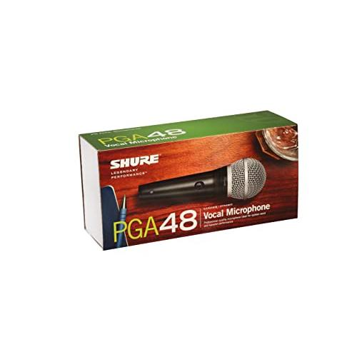 SHURE シュア ダイナミック・ボーカル・マイクロホン : カーディオイド/スイッチ付/付属ケーブルなし PGA48-LC-J ブラック 国内｜free-store78｜04