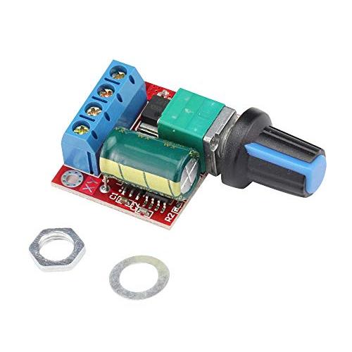 VKLSVAN 3個 PWM 速度コントローラ 5A ミニモータ DC 5V-35Vスピード